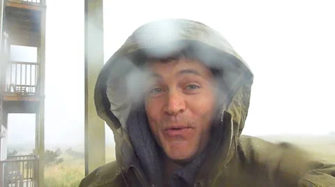 Storm at the Beach Series Stock Footage 5461453