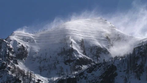 The storm in the Bergamo area Stock Footage 256602433