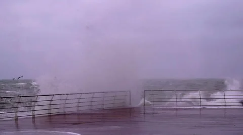 Storm on the Black Sea Видео 58208838