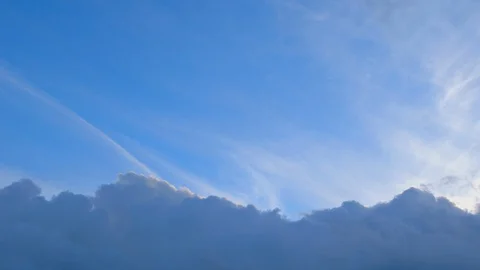 A Storm is brewing - Time lapse shot of a sudden change in the weather Stock-Footage 92361717