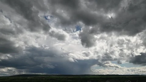 Storm in the Canadian prairies 動画素材 314807053