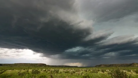 Storm in the Canyons of Colorado Stock Footage 272740616