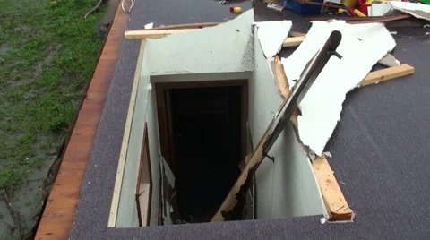 Storm Cellar 스톡 동영상 54750096