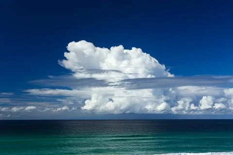 Storm Cloud Blue Stock Photos