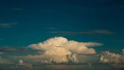 Storm cloud forming Stock Footage 97759946