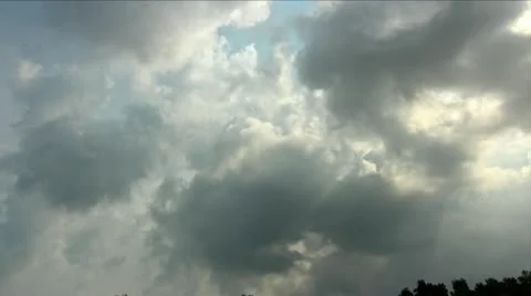 Storm Cloud Moving In Stock Footage 11237485