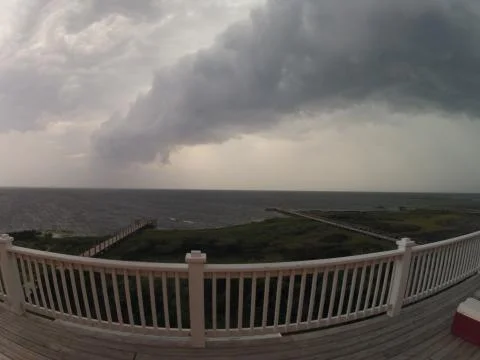 Storm Cloud in the Outer Banks, NC Foto stock