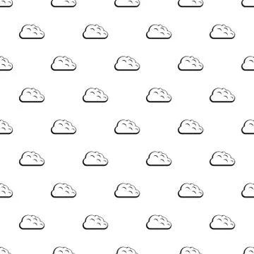 Storm cloud pattern Stock Illustration