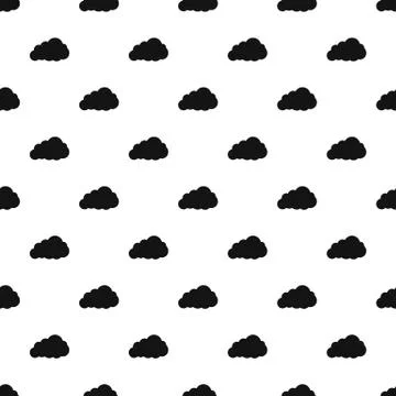 Storm cloud pattern seamless vector Stockillustratie