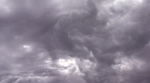 Storm cloud slowly moving across sky Video stock 24817284