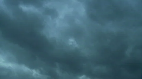 Storm Cloud time lapse Stock Footage 554762