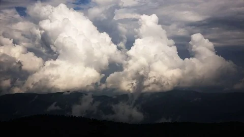 Storm Cloud Time Lapse in Great Smoky Mountains National Park 스톡 동영상 75458399