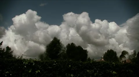 Storm clouds 3 Stock Footage 1048755