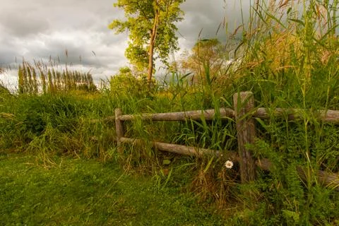 Storm clouds above Stock Photos