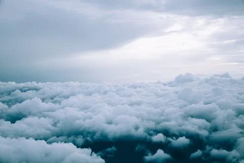 Storm Clouds From Above Stock Photos