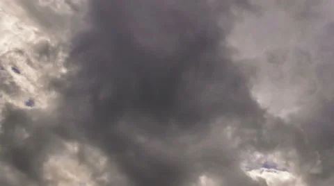 Storm Clouds and Sun Beams - Time lapse 4K Video stock 55318752