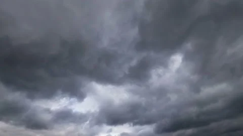 Storm Clouds are Moving in the Sky. Time Lapse Stock Footage 104282074
