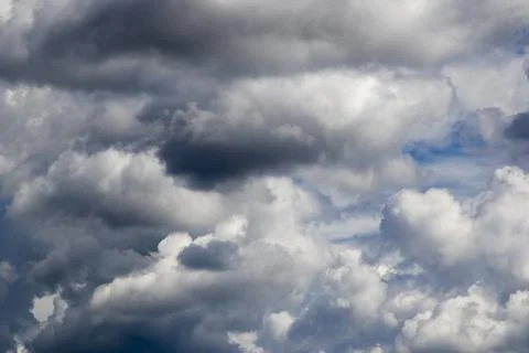 Storm clouds background, dramatic sky Stock Photos