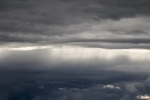 Storm clouds background, dramatic sky Stock Photos