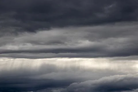 Storm clouds background, dramatic sky Stock Photos