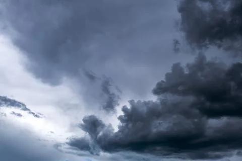 Storm Clouds Background Stock Photos
