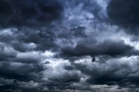 Storm Clouds Background Stock Photos