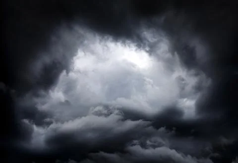 Storm Clouds Background Stock Photos