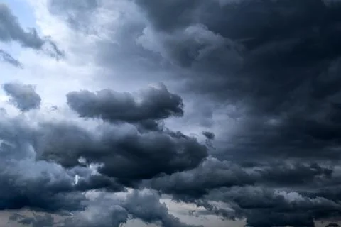 Storm Clouds Background Stock Photos