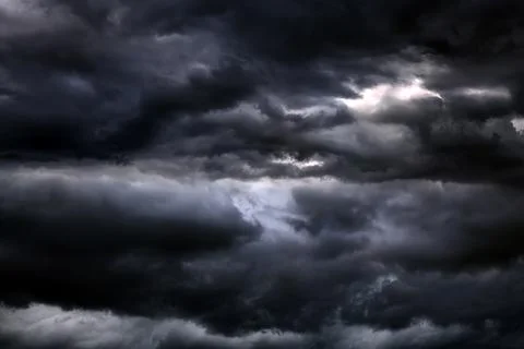Storm Clouds Background Stock Photos