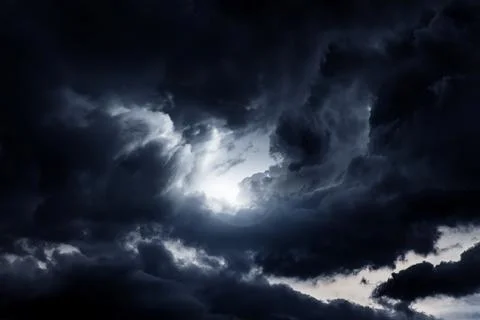 Storm Clouds Background Stock-Fotos