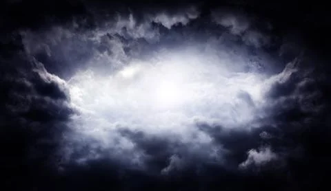 Storm Clouds Background Foto stock