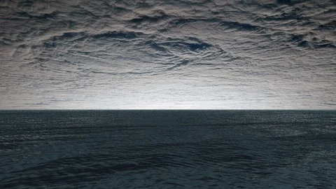storm clouds at sea wallpaper