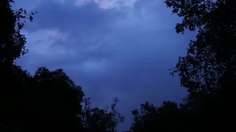 Storm clouds brewing timelapse Stock Footage 51223362