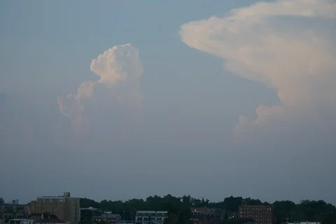 STORM CLOUDS BUBBLING UP Stock Footage 116614794