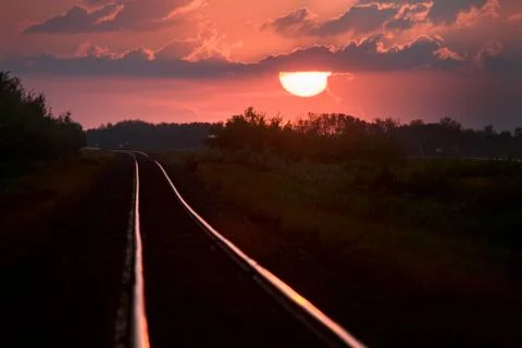 Storm Clouds Canada Stock Photos