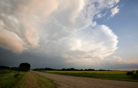 Storm Clouds Canada 스톡 사진