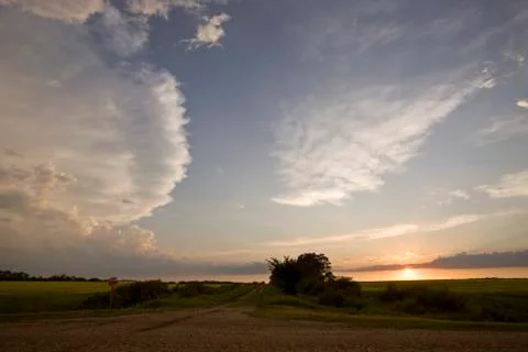 Storm Clouds Canada Stock Photos