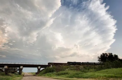Storm Clouds Canada Stock Photos
