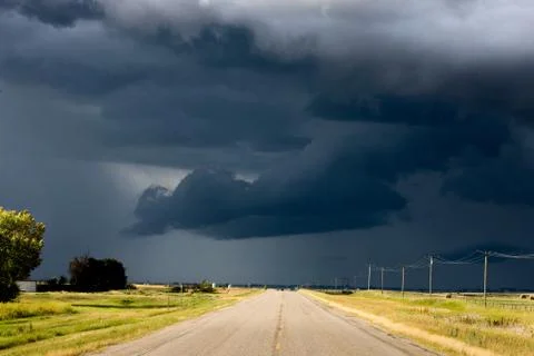 Storm Clouds Canada Stock Photos