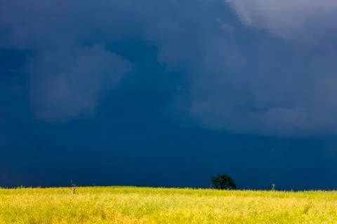 Storm Clouds Canada 스톡 사진