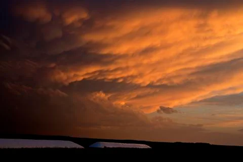 Storm Clouds Canada Stock Photos