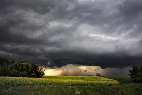Storm Clouds Canada 스톡 사진