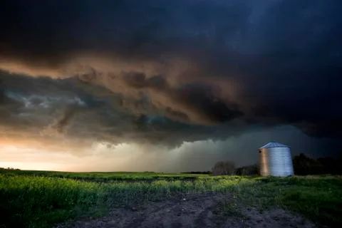 Storm Clouds Canada Stock Photos