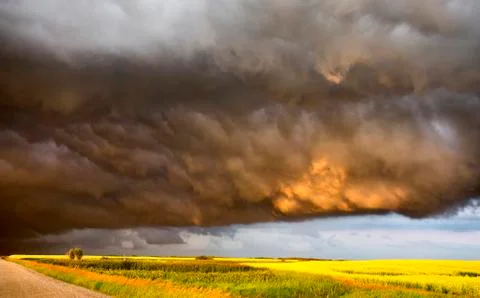Storm Clouds Canada 写真素材