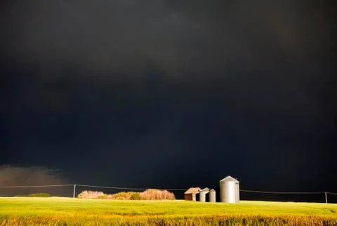 Storm Clouds Canada Stock Photos