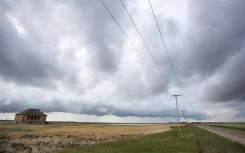 Storm Clouds Canada Stock Photos
