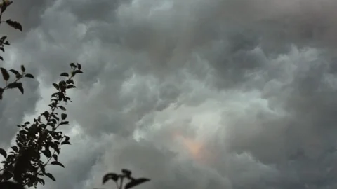 Storm clouds. Changing of the climate. Stock-Footage 93802967