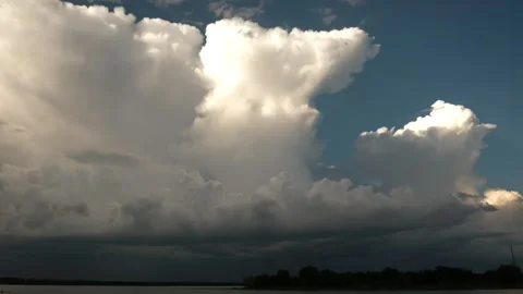 Storm Clouds at Dusk Stock Footage 160544178