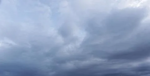A Storm clouds at dusk, moody cloud sky replacement Stock Photos