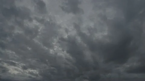 Storm clouds float on the sky. Stock Footage 142761480